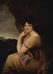 Portrait de Yekaterina Bakunina 1777-1846, vers 1815