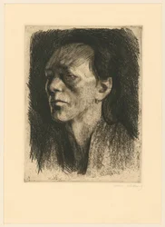 Femme ouvrière à la boucle d