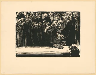 Feuille commémorative pour Karl Liebknecht (5e état)