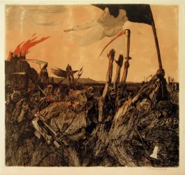 Käthe Kollwitz, Émeute