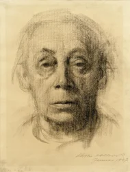 Autoportrait en face