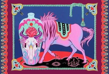 Gnou et vase, 2021