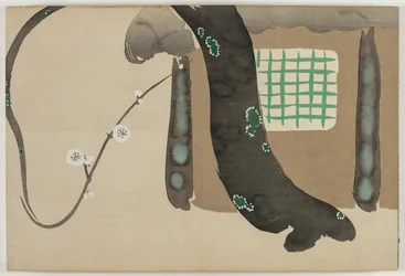Fleurs de Cent Mondes (Momoyogusa) : Prunier sous les Avant-toits
