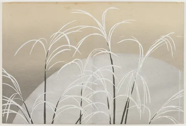 Fleurs de Cent Mondes (Momoyogusa) : Herbe Susuki au Clair de Lune
