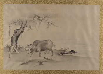 Album de copies de peintures chinoises, XVIIe siècle