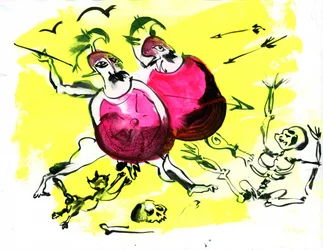 Squelettes guerriers