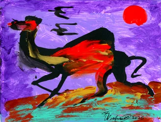 « Chameaux et oiseaux »