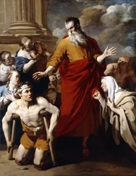 Saint Paul guérissant les malades à Lystre