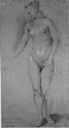 Femme nue debout