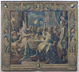 Cléopâtre divertit Antoine, c.1640