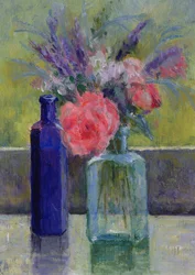 Nature morte avec bouteilles