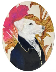 Portrait canin majestueux