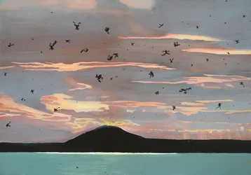 Silhouettes au coucher du soleil