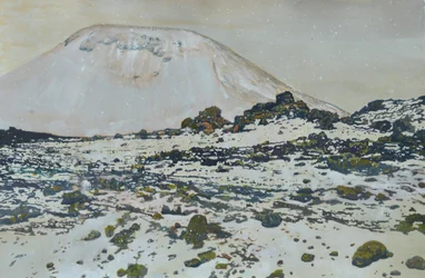 Sommets volcaniques gelés