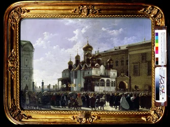 Procession de Paques a la cathedrale de l