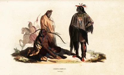 Peuple Crow à Fort Clarke