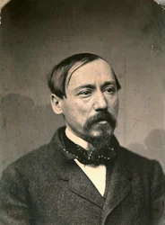 Nikolay Nekrasov, poète et éditeur russe, fin des années 1850