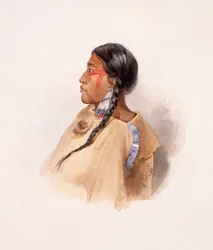 Femme crie