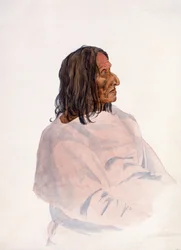 Homachséh-Kakatóhs, homme piegan blackfeet