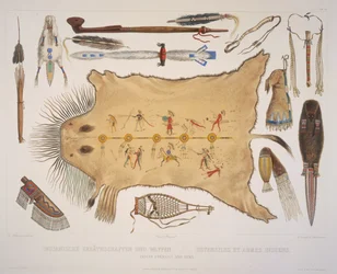 Ustensiles et armes indiens