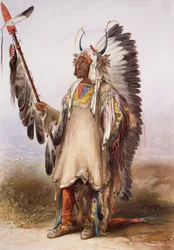 Mató-Tópe, Chef Mandan