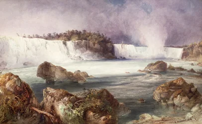 Vue des chutes du Niagara
