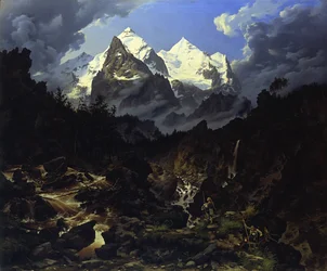 Le Wetterhorn, 1830