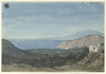 Vue des environs de Naples / Vue de la plaine de Sorrente depuis les Colli di Fontanelle