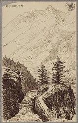 Vue dans la vallée de Gastein