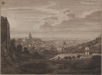 Vue de Prague depuis la colline de Petřín
