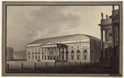 Berlin. Théâtre national sur le Gendarmenmarkt