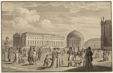 Berlin, Unter den Linden. Vue de l
