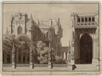 Décoration à usage général. Château