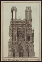 Façade de la cathédrale de Reims