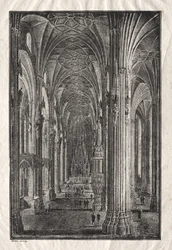 Intérieur de la cathédrale Saint-Étienne à Vienne