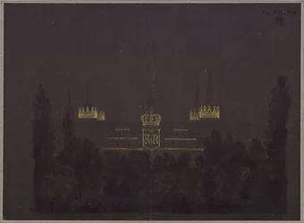 Merseburg. Château. Projet d