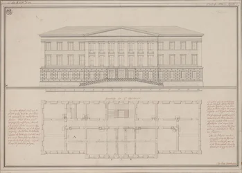 Ratibor (Racibórz). Projet pour la cour d