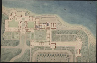 Reconstitution de la Villa Laurentina d