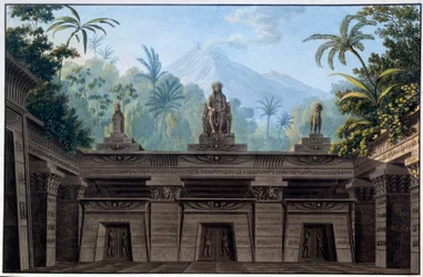 Décor de théâtre : Décor pour l