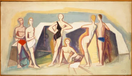 À la plage