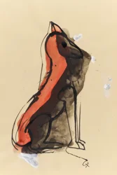Animal fabuleux - rouge