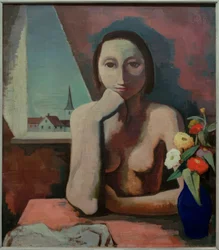 Fille dans une mansarde