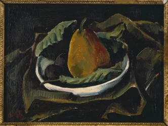 Nature morte avec poire