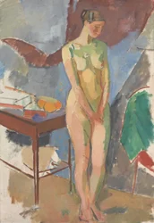 Femme nue debout