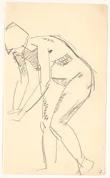 Modèle penché en avant