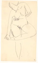 Modèle debout