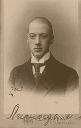 Poète russe Nikolaï Goumiliov 1886-1921, ca 1917-1920
