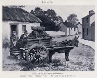 Le Charbon du Pays, Tourbe Noire, Tourbe Noire, Douze Mottes un Sou (photo)