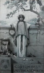 Fête costumée des académiciens des arts