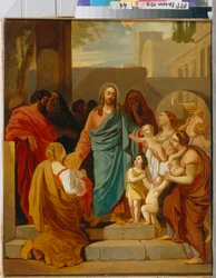 Le Christ bénissant les enfants